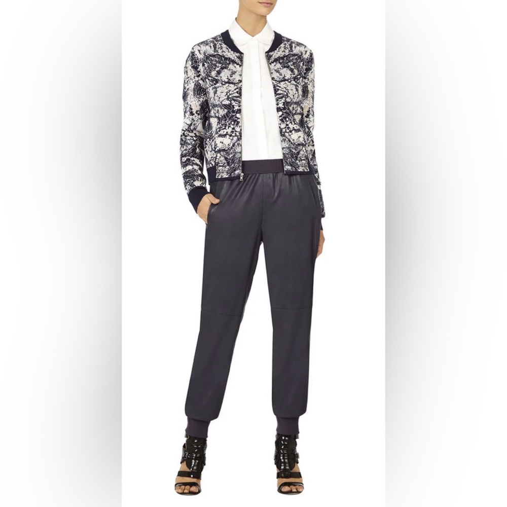 BCBGMaxAzria Deedee Jacquard Bomber Jacket